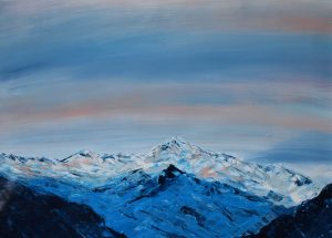 Berge 04 acryl a. papier 50x70cm