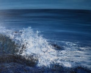 Dänemark 4 acryl a. malkarton 60x80cm