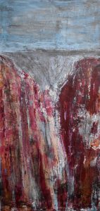 Island 01 acryl a. lwd. 40x80cm