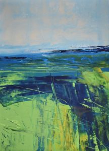 Schottland 10 acryl a. papier 50x70cm