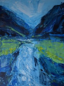 Schottland 03 acryl a. lwd. 60x80cm