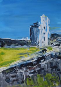 Schottland 04 acryl a. papier 20x30cm