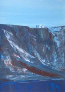 Schottland 06 acryl a. papier 20x30cm