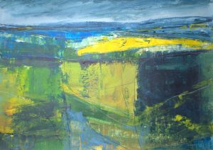 Schottland 09 acryl a. papier 50x70cm