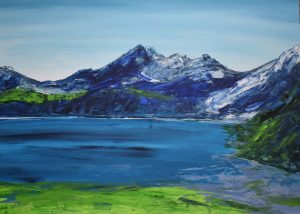 Schweiz 1 acryl a. papier