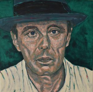 Joseph Beuys - Acryl a. Lwd. 100x100cm