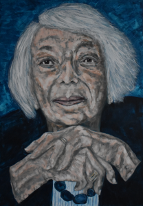 Margot Friedländer - Acryl a.Lwd. 100x80cm